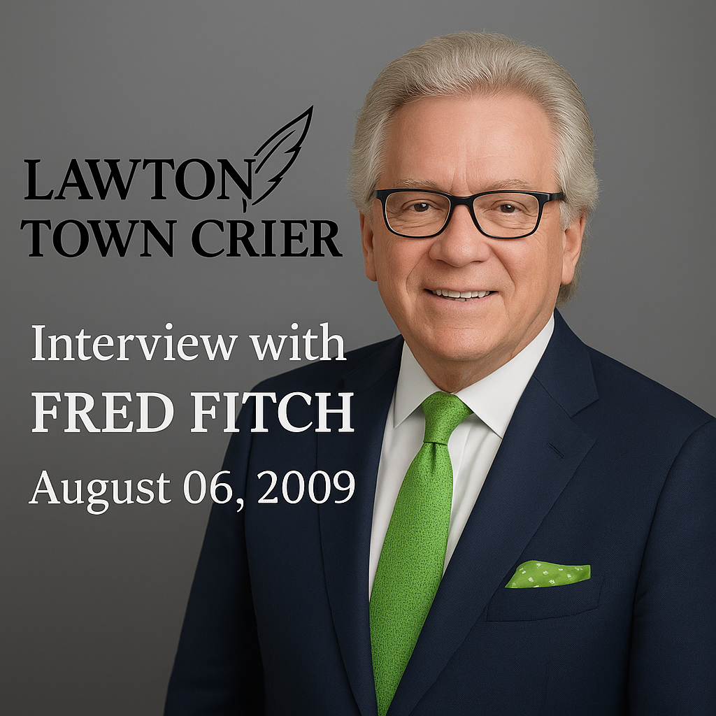 From the Archives: Interview with Fred Fitch (August 6, 2009)