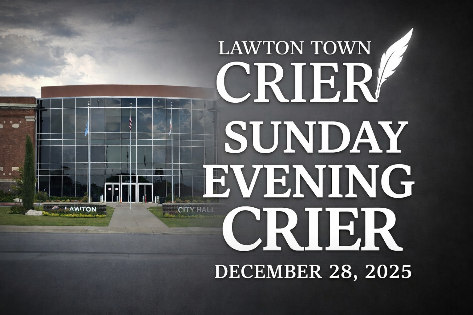 Sunday Evening Crier, December 28, 2025