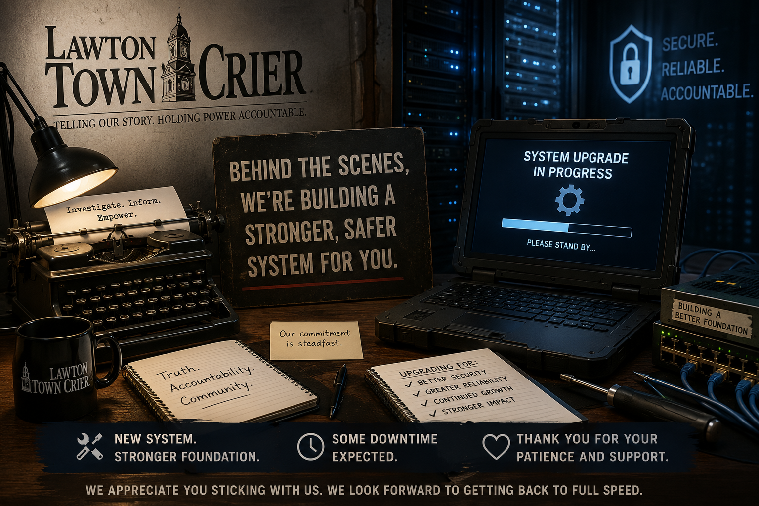 Building a Stronger Crier for Lawton