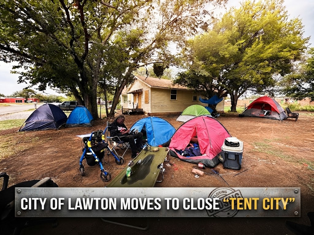 Lawton City Council Tackles Encampment Strategy and Future of Local Tent City